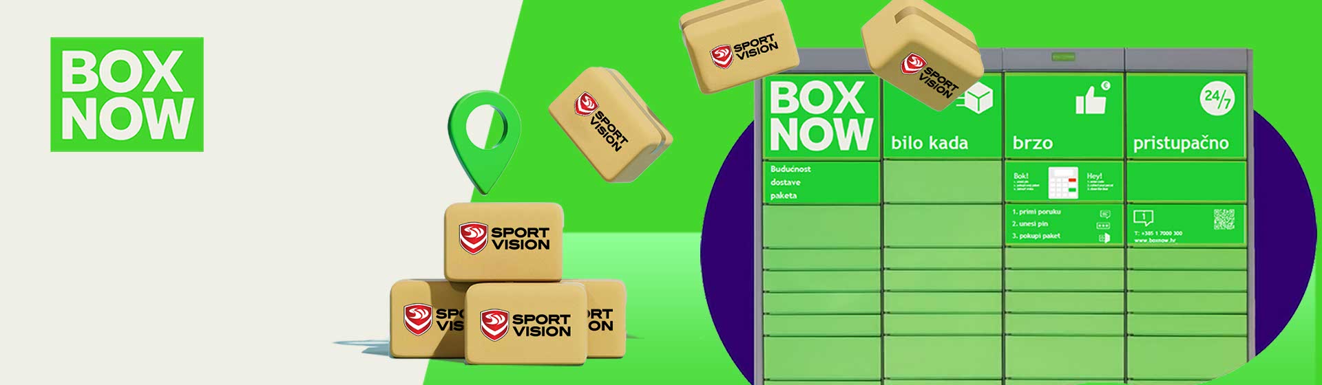 Tvoja Sport Vision narudžba, od sada još bliže tebi!
